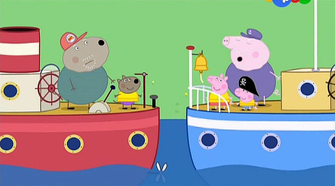 Свинка Пеппа- Дедушкин корабль- Grandpa Pig's Boat -Все серии подряд Свинка Пеппа