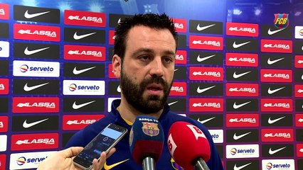 Video herunterladen: FCB Lassa (hoquei): Declaracions de Ricard Muñoz i Xavi Barroso, prèvia al Barça Lassa – Calafell