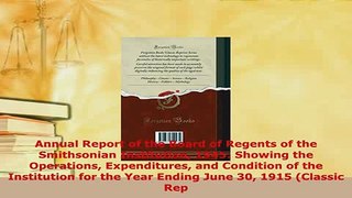 Read  Annual Report of the Board of Regents of the Smithsonian Institution 1945 Showing the Ebook Free