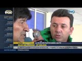 Evo Morales analizó el juego como un periodista más