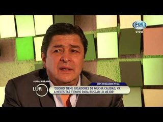 Luis Fernando Tena: "Al Tuca ya le gustó el Tri"