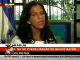 Declaraciones de Canciller Patricia Rodas (TeleSur 13 jul 09)