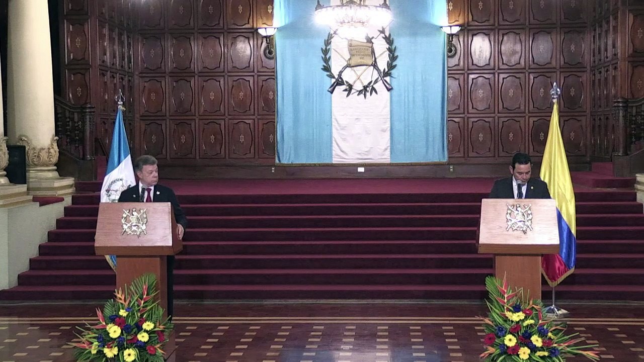 Colombia afianza seguridad y comercio con Guatemala