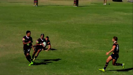 Great stepping from a Stellenbosch Rugby Academy player