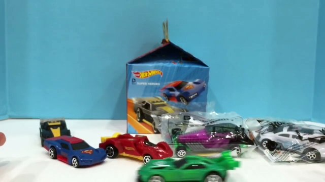 2016 DC Comics Super Heroes Hot Wheels McDonald's Happy Meal Toys | Liam and Taylor's Corner