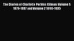 Download The Diaries of Charlotte Perkins Gilman: Volume 1: 1879-1887 and Volume 2 1890-1935