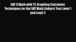 PDF SAT II Math with TI: Graphing Calculator Techniques for the SAT Math Subject Test Level