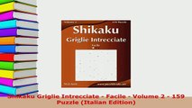 PDF  Shikaku Griglie Intrecciate  Facile  Volume 2  159 Puzzle Italian Edition PDF Book Free