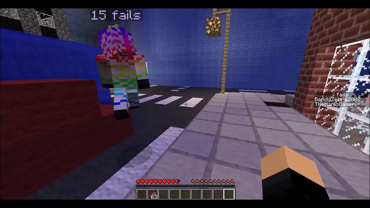 Minecraft: The Dropper /w BendyZebra2002 #2- Manic Madness!