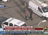 Suspect in custody after fleeing from traffic stop in Peoria