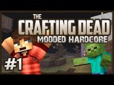 Crafting Dead Hardcore Modded Survival (Minecraft) Ep.1 