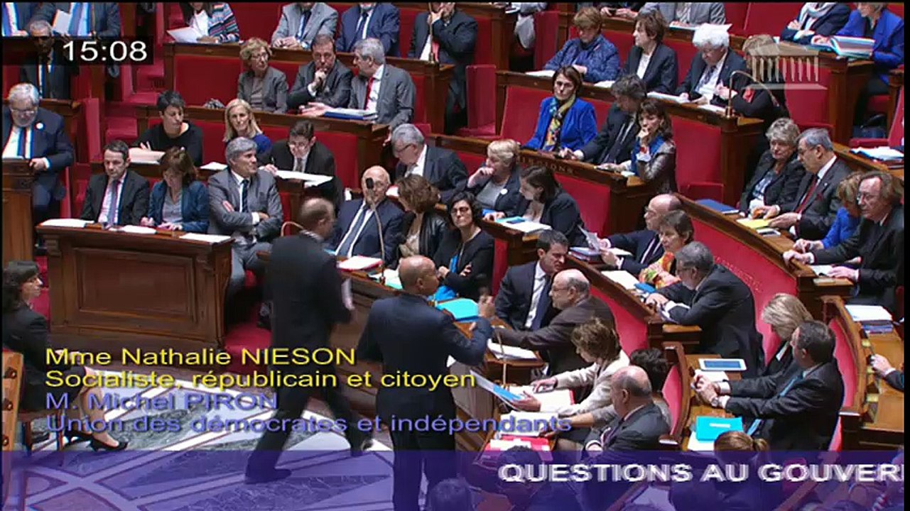 QAG - Situation au Haut-Karabagh - Réponse d'H. Désir à Nathalie Nieson