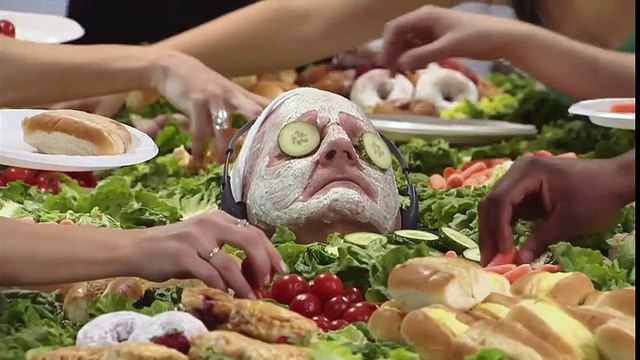 Spa Clients Become Buffet Centerpiece- Throwback Thursday