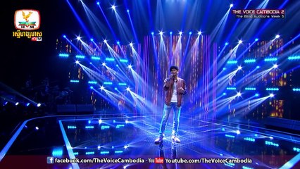 The Voice Cambodia - អ៊ីម ហុកលីន - កំពូលស្នេហ៍អើយអូនយំរឿងអ្វី- - 03 April 2016