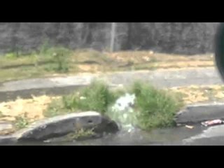 #WhatsAppCri Tubería rota al lado del edificio Beverly Hill, en Villa Cáceres. @idaaninforma