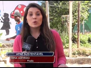 23-10-2014 -  APAE SUSTENTÁVEL - ZOOM TV JORNAL
