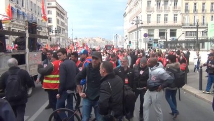 Un millier de manifestants à Marseille contre la loi Travail