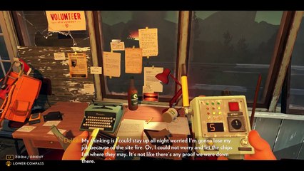 Firewatch: Walkthough #9 - Night 77 and Day 78