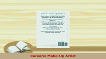 Read  Careers MakeUp Artist Ebook Online