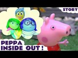 Peppa Pig Inside Out English Episode | Thomas and Friends Surprise Eggs | Juguetes de Peppa