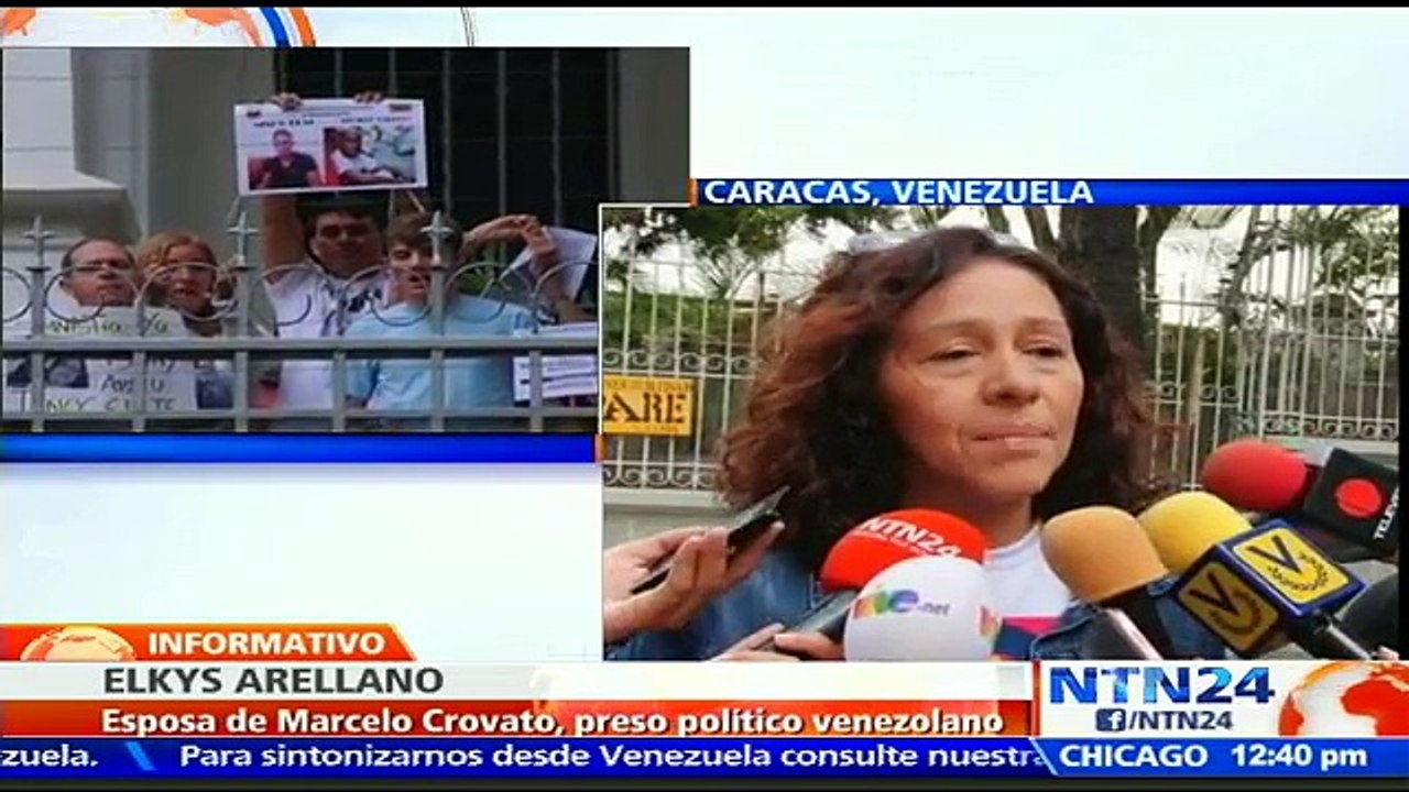 Familiares de presos políticos en Venezuela se encadenan en la Nunciatura y piden apoyo del Papa para la Ley de Amnistía