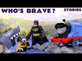 Thomas & Friends with Batman and Minions | Avengers with Play Doh and Surprise Eggs | Toytrains4u