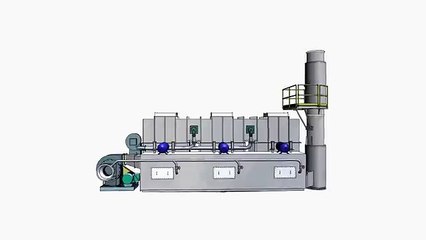 Regenerative Thermal Oxidizer (RTO), 15,000 SCFM - 3-Chamber