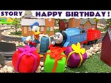 Birthday Play Doh Presents for Disney Donald Duck | Thomas The Tank Engine collects | Cars and MLP