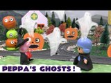 Peppa Pig and Pocoyo Halloween Play Doh Ghostly Surprise Eggs | Thomas and Friends Toy Trains |