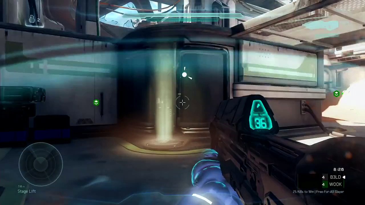 Halo 5 - 1v1 On Riptide (w/WookieWarrior04) [GameNight#4]