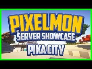 Minecraft Pixelmon Server Showcase "Pika City Adventure"