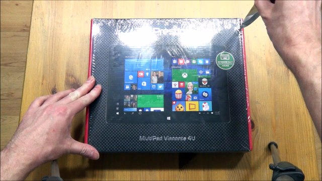 Prestigio MultiPad Visconte 4U - распаковка, предварительный обзор