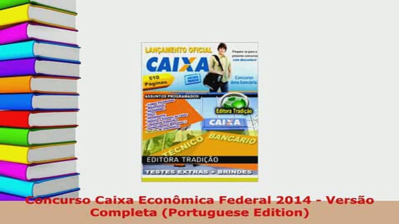 Read  Concurso Caixa Econômica Federal 2014  Versão Completa Portuguese Edition Ebook Free