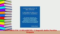 Read  CONTABILITA E BILANCIO I Segreti della Partita Doppia Ebook Free