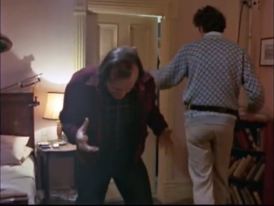 Jack Nicholson preppin' for The Shining