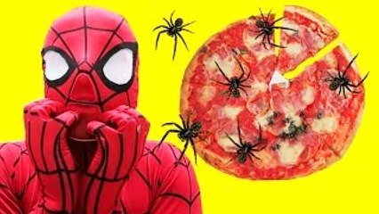 SPIDERMAN & SPIDERBABY vs ALIEN - Superhero Fun in Real Life