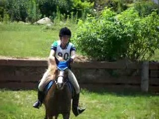 Lili Rose et Fredo - Concour complet (cross)