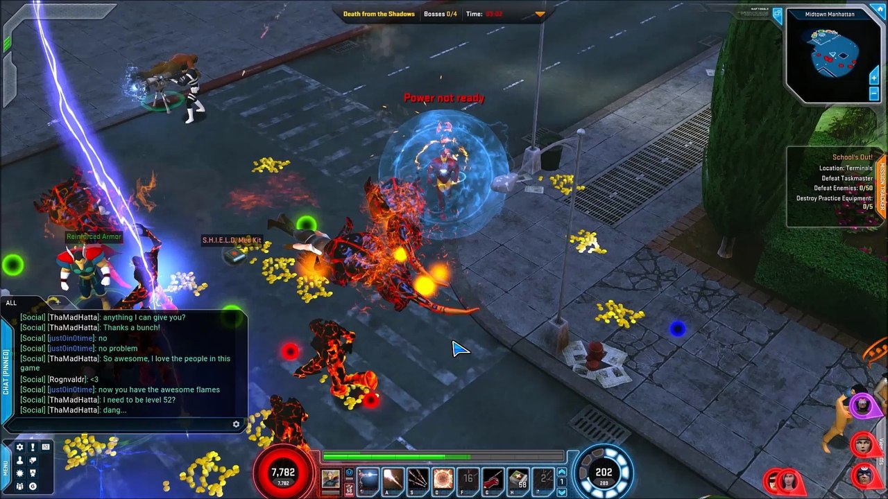 Marvel Heroes Midtown battle 1