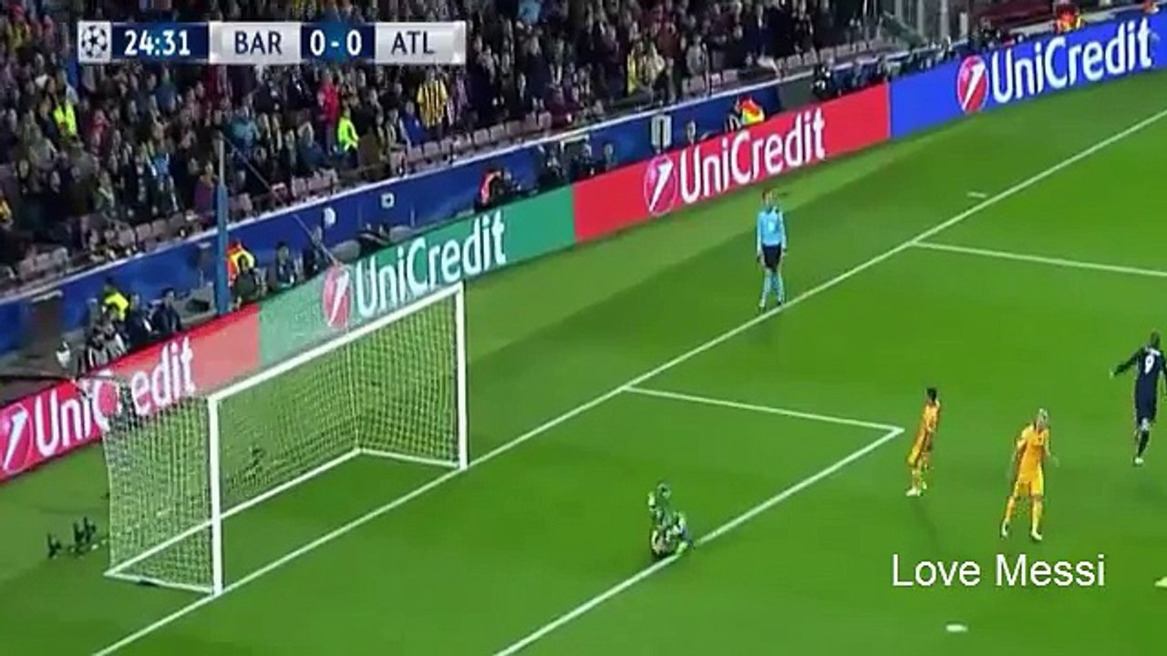 05/04/2016 اهداف مباراة برشلونة 0-1 اتليتيكو مدريد  دوري ابطال اوروبا هدف فرناندو توريس