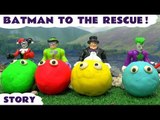 Batman Catwoman & Thomas and Friends Play Doh Rescue From Joker Penguin Harlequin Riddler