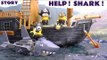 Funny Pirate Minions rescued by Paw Patrol | Mega Bloks Minions Shark Bait Treasure Set