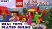 Lego Minifigures Online | Duplo Toy Train | Intel Let's Play | Blind Bag Opening & Online Game Play