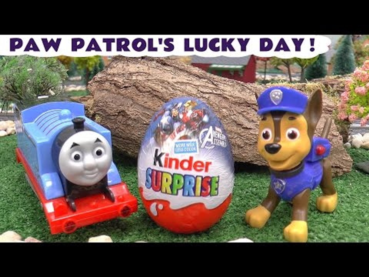 paw patrol kinder surprise eggs