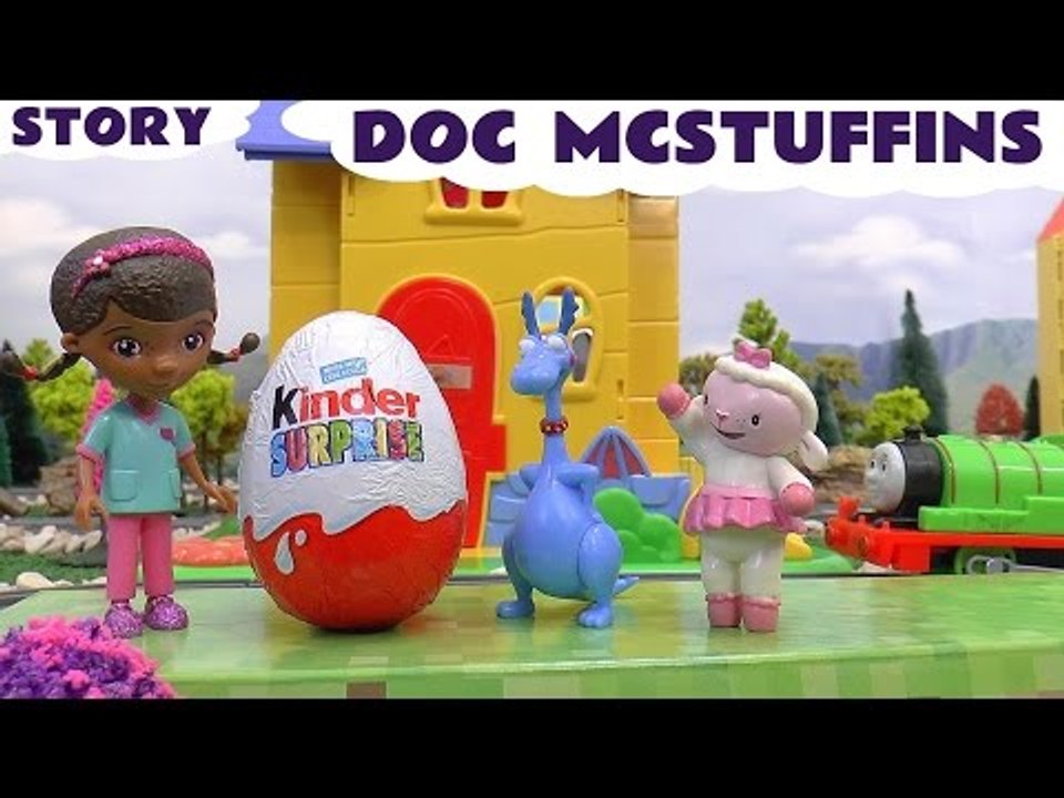 Doc McStuffins and Thomas and Friends Surprise Eggs Operation | Peppa Pig Kinder Frozen Surprises