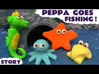 Peppa Pig Goes Fishing | Thomas and Friends | Play Doh Cars My Little Pony Frozen Planes