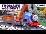 Thomas and Friends Accident Crash with Minions | Marion The Crane Rescue | Thomas Y Sus Amigos