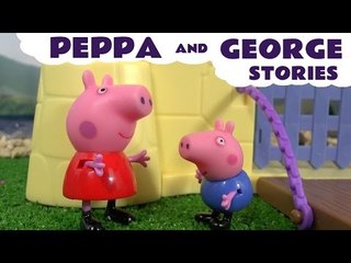 Peppa Pig English Episodes with George and Thomas and Friends | Also Play Doh and Funny Minions