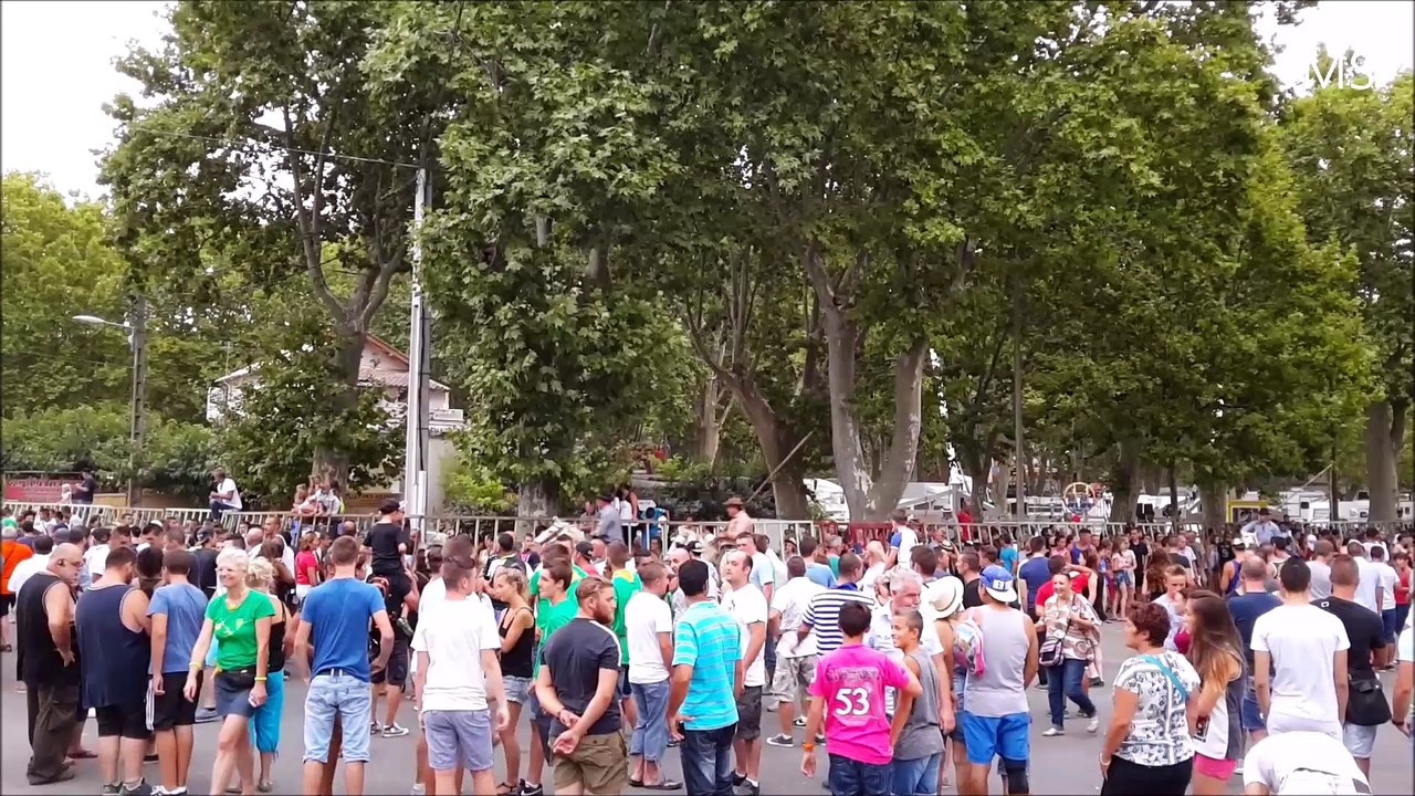 Estivales Beaucaire-100 Taureaux-Que de monde !! Juillet 2015