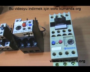 Elektrik Eğitim Videosu - Aşırı Akım (Termik) Rölesi - www.kumanda.org