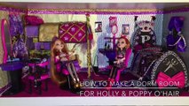 HOW TO MAKE A DORM ROOM FOR HOLLY & POPPY OHAIR [EVER AFTER HIGH]